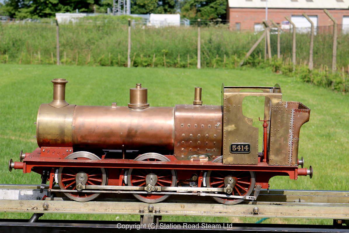 Part-built 5 inch gauge GWR 0-6-0PT with commercial boiler