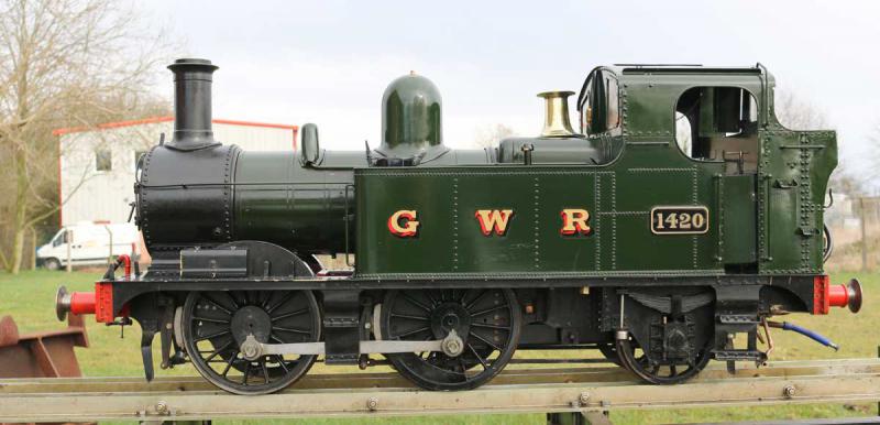 7 1/4 inch gauge GWR 14xx 0-4-2T