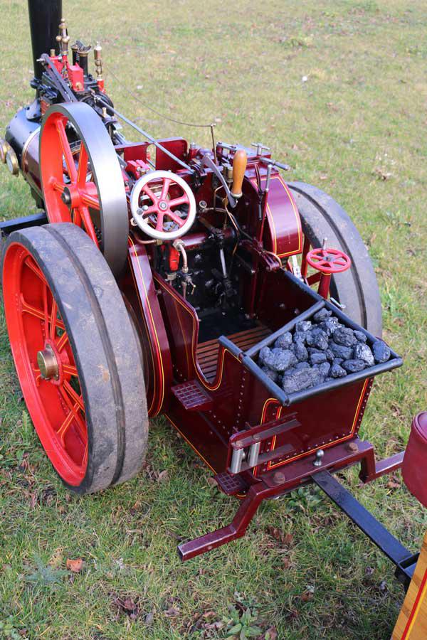4 inch scale Burrell traction engine
