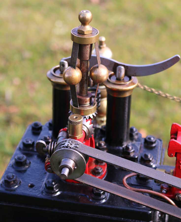 4 inch scale Burrell traction engine