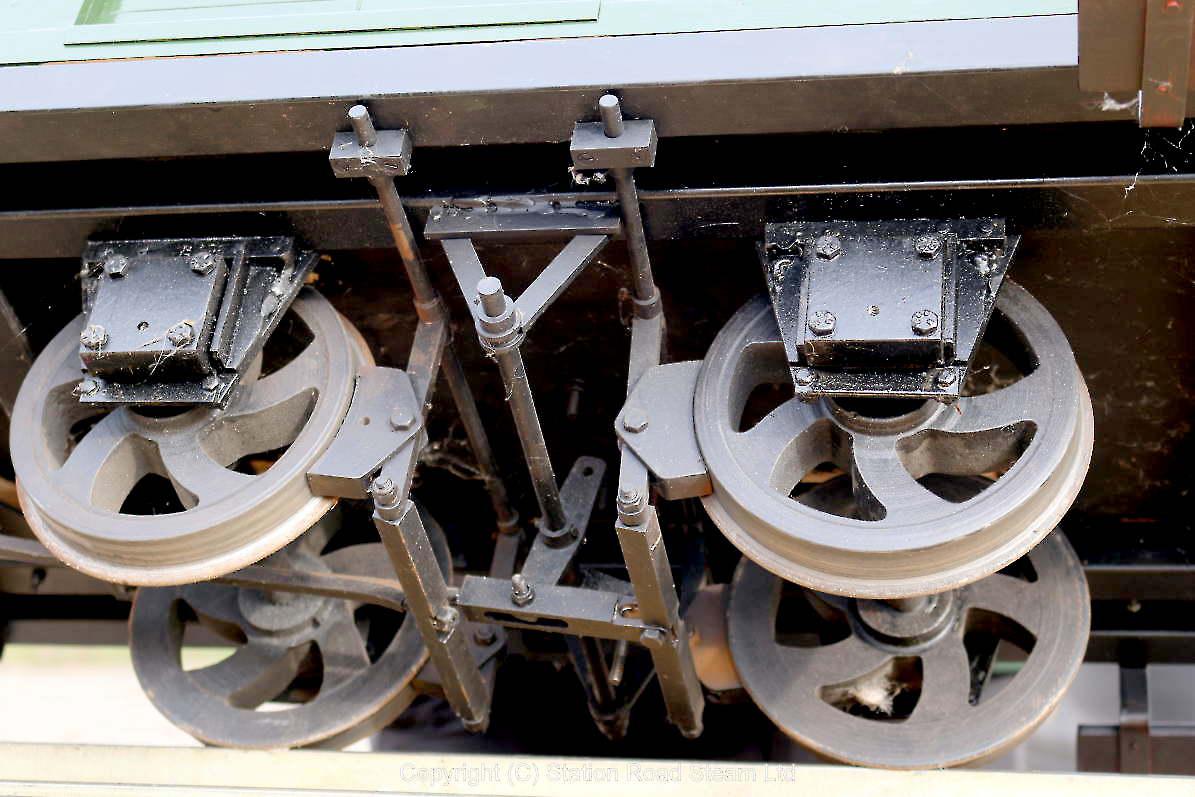 5 inch gauge Glyn Valley Tramway brake van