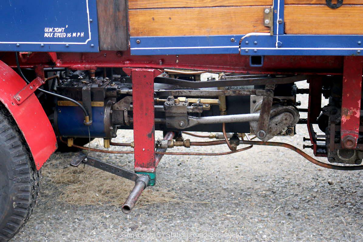 4 inch scale Sentinel steam wagon