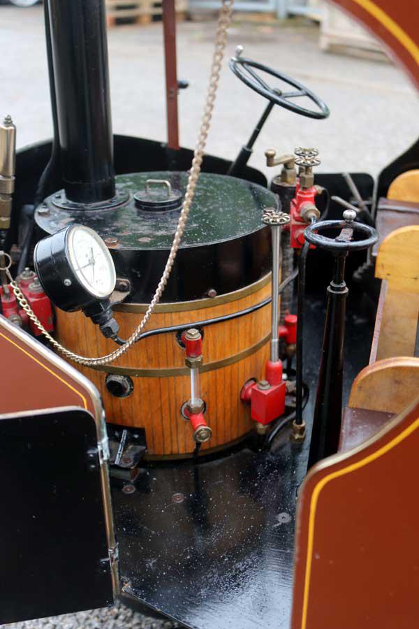 3 inch scale Clayton steam wagon