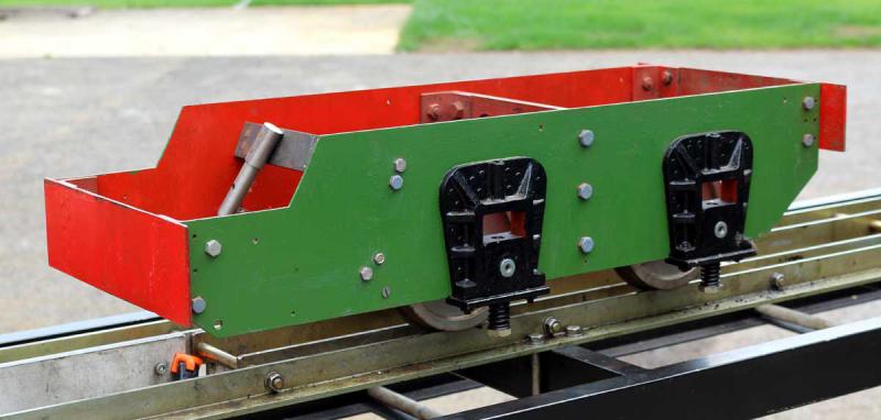 5 inch gauge driving truck chassis