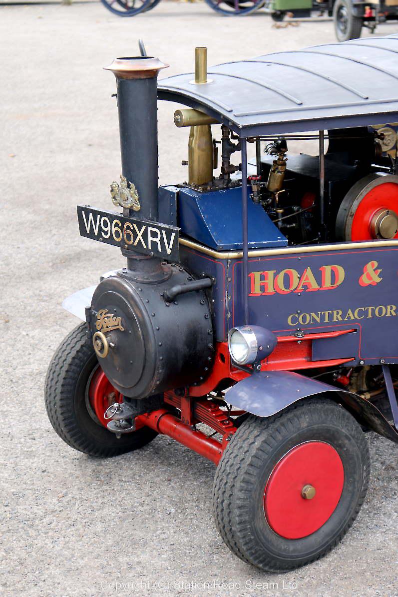 4 1/2 inch scale Foden steam tractor