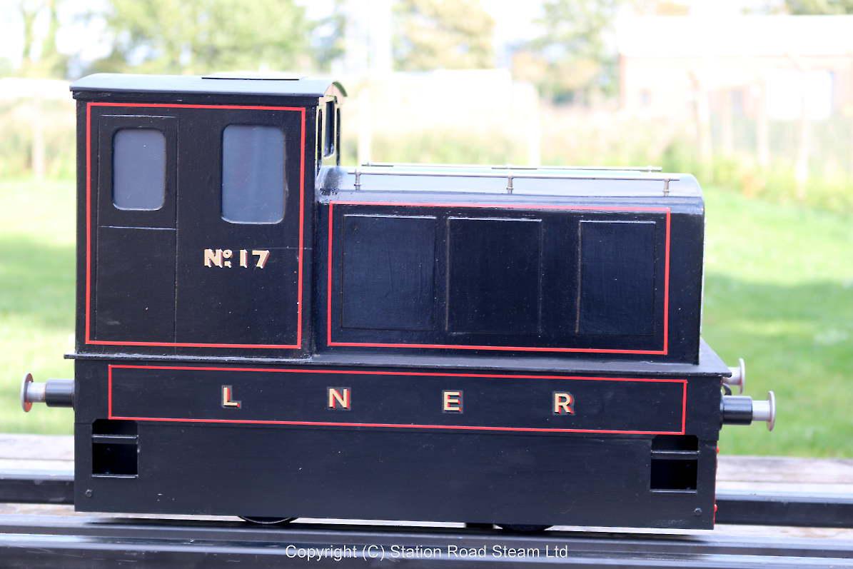 5 inch gauge LNER battery-electric shunter