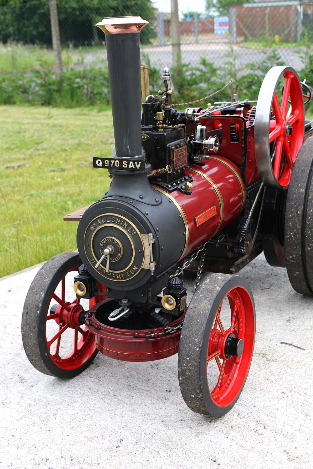 3 inch scale Allchin traction engine