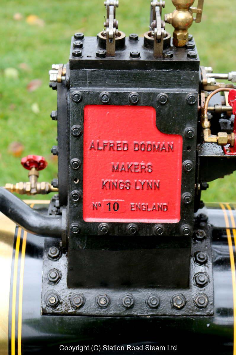 4 inch scale Dodman SCC traction engine