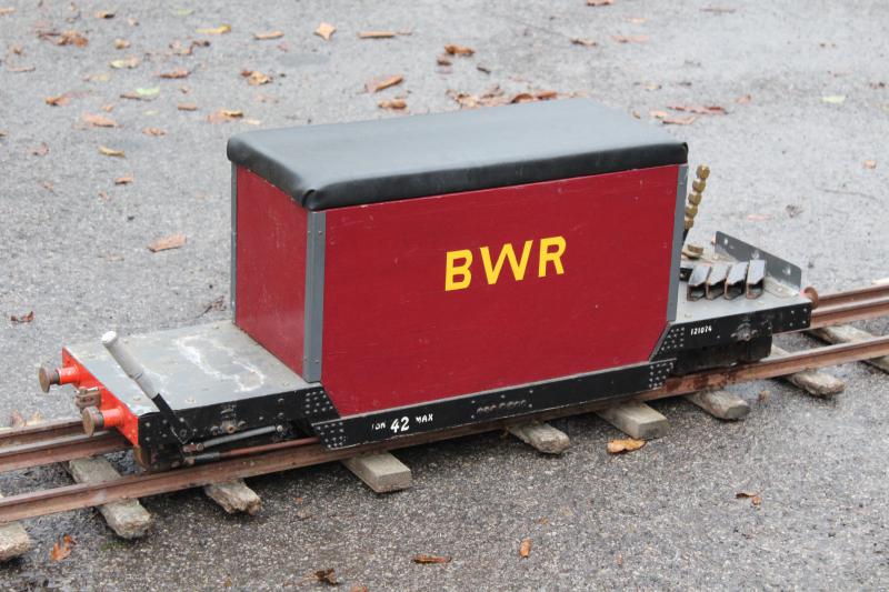 5 inch gauge "BWR" braked bogie wagon