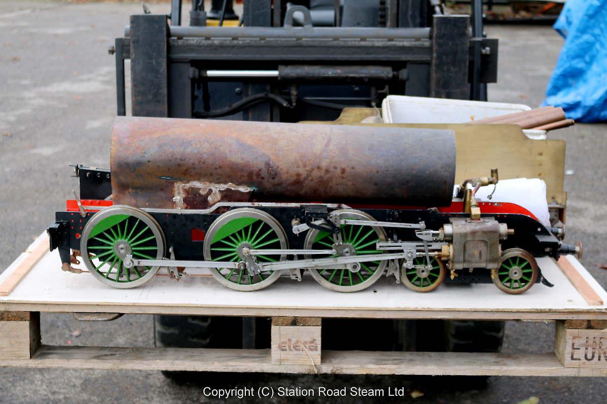 Part-built 5 inch gauge LNER B1