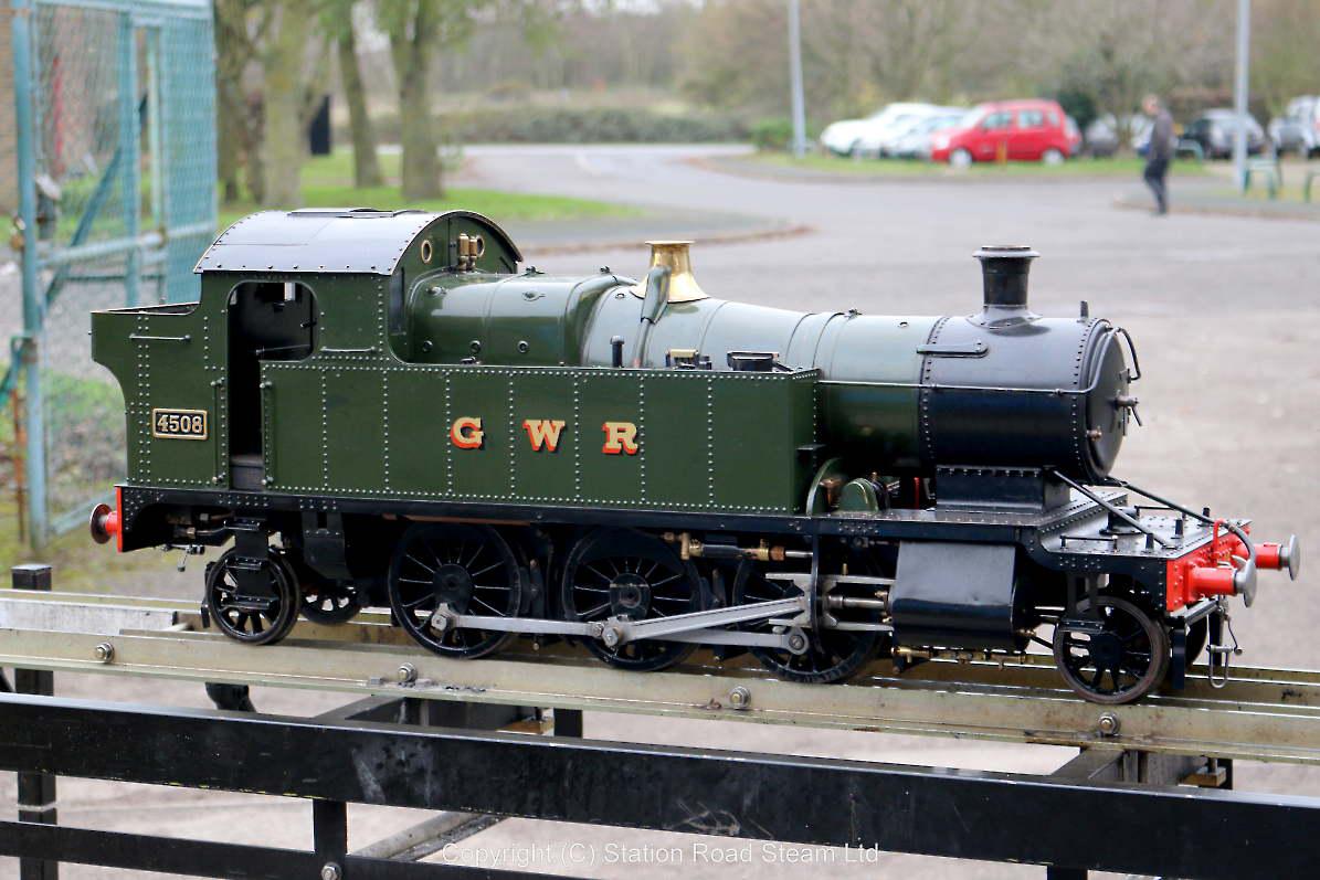 5 inch gauge GWR 45xx 2-6-2T