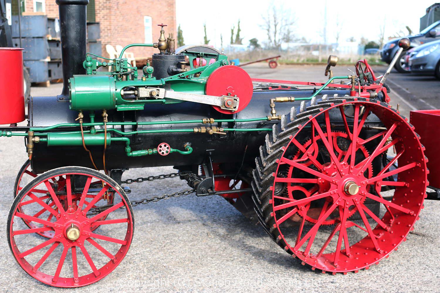 3 inch scale Minneapolis traction engine