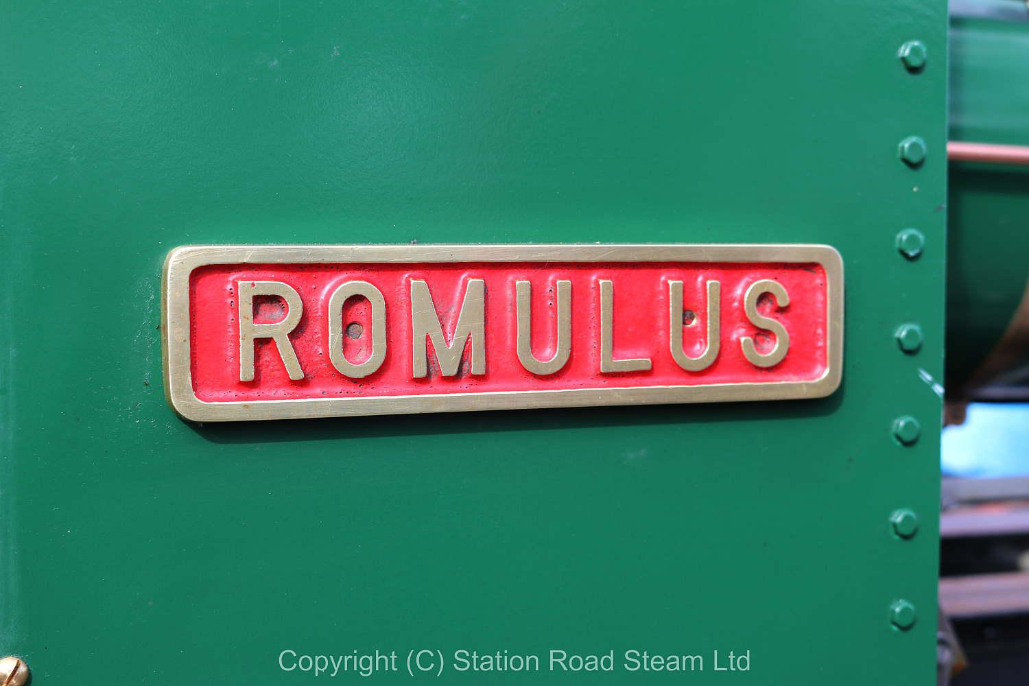 7 1/4 inch gauge Romulus 