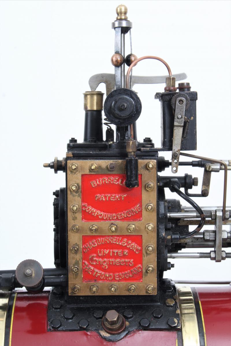 1 1/2 inch scale Burrell SCC agricultural engine