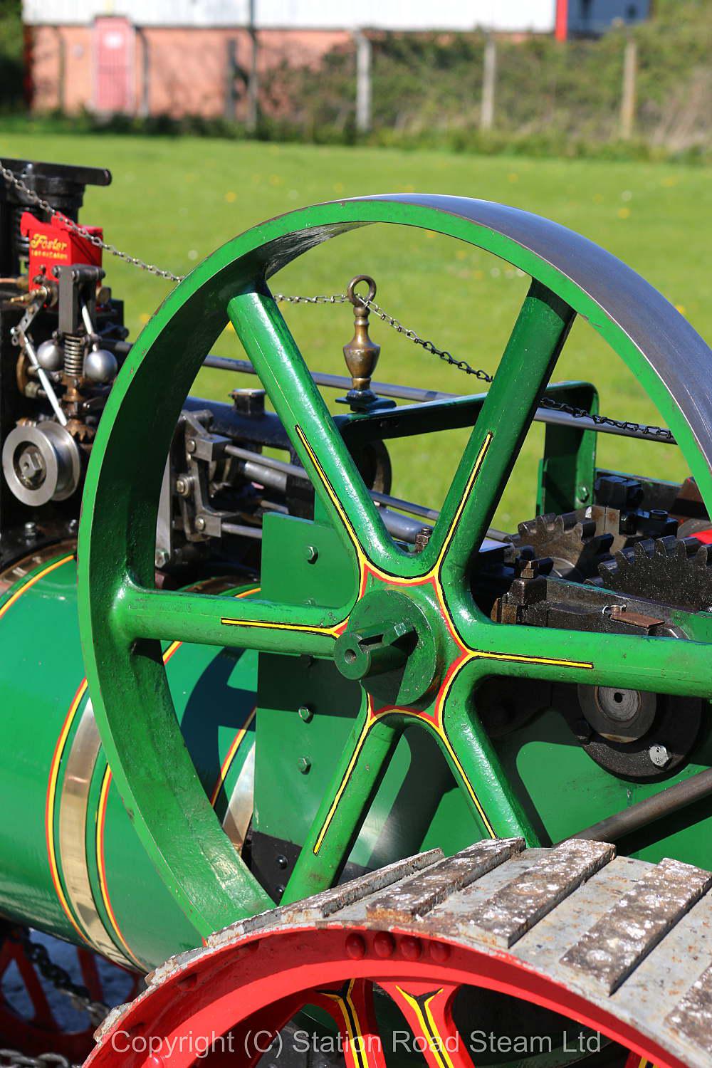 4 inch scale Foster traction engine