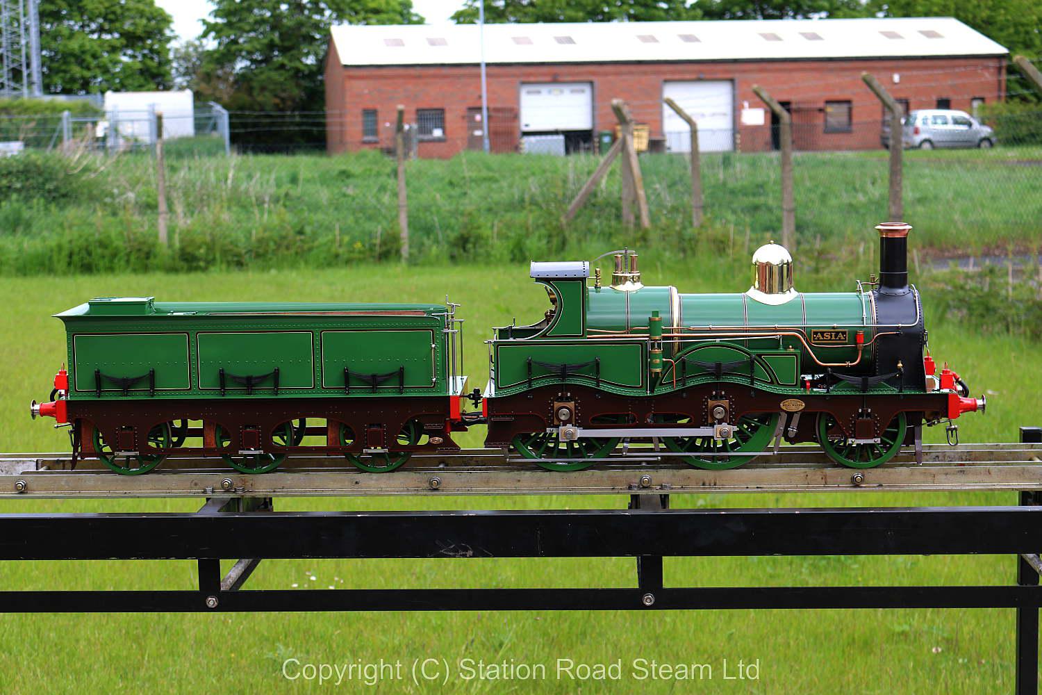 5 inch gauge London, Chatham & Dover Railway 2-4-0 "Asia"