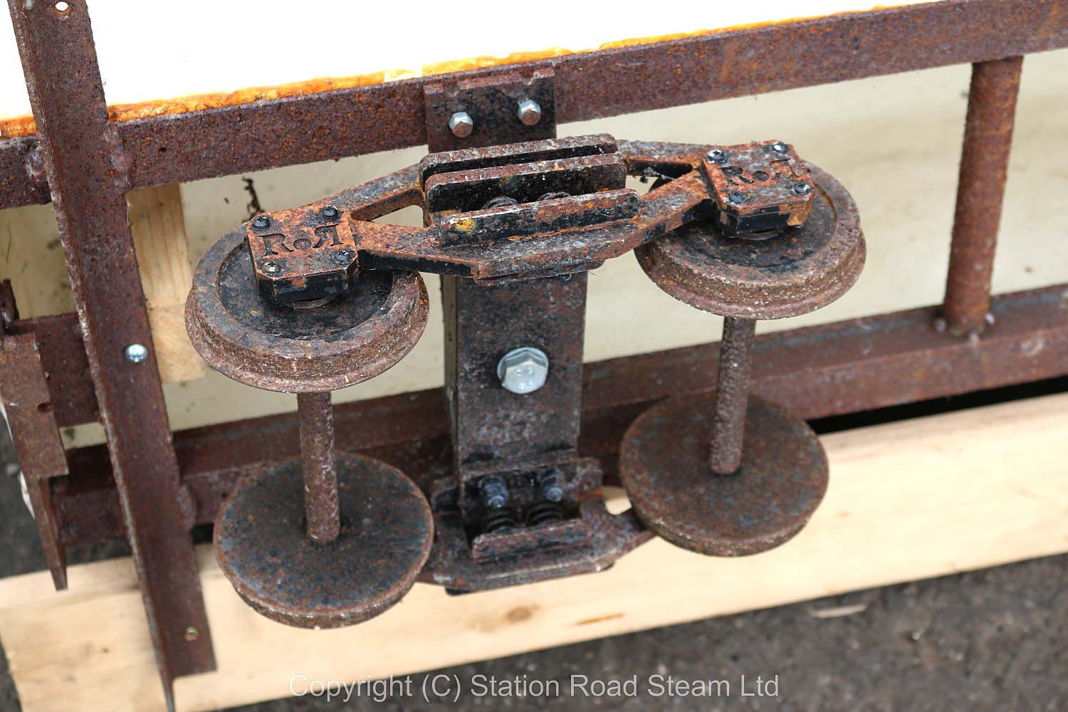 5 inch gauge coach with Ride-on-Railways bogies