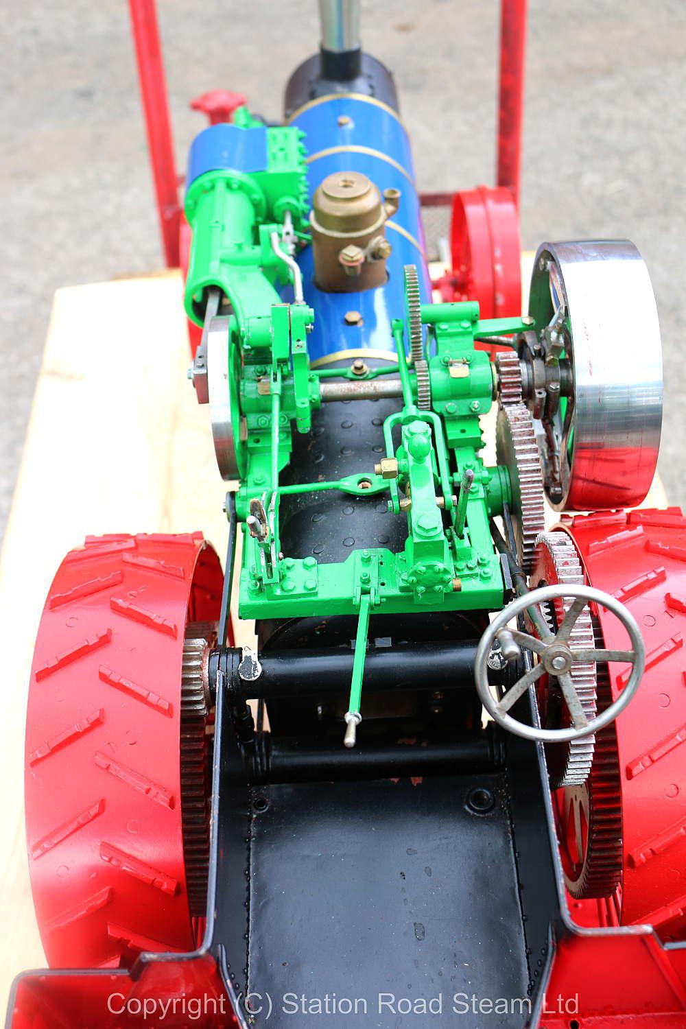 1 1/2 inch scale Case traction engine