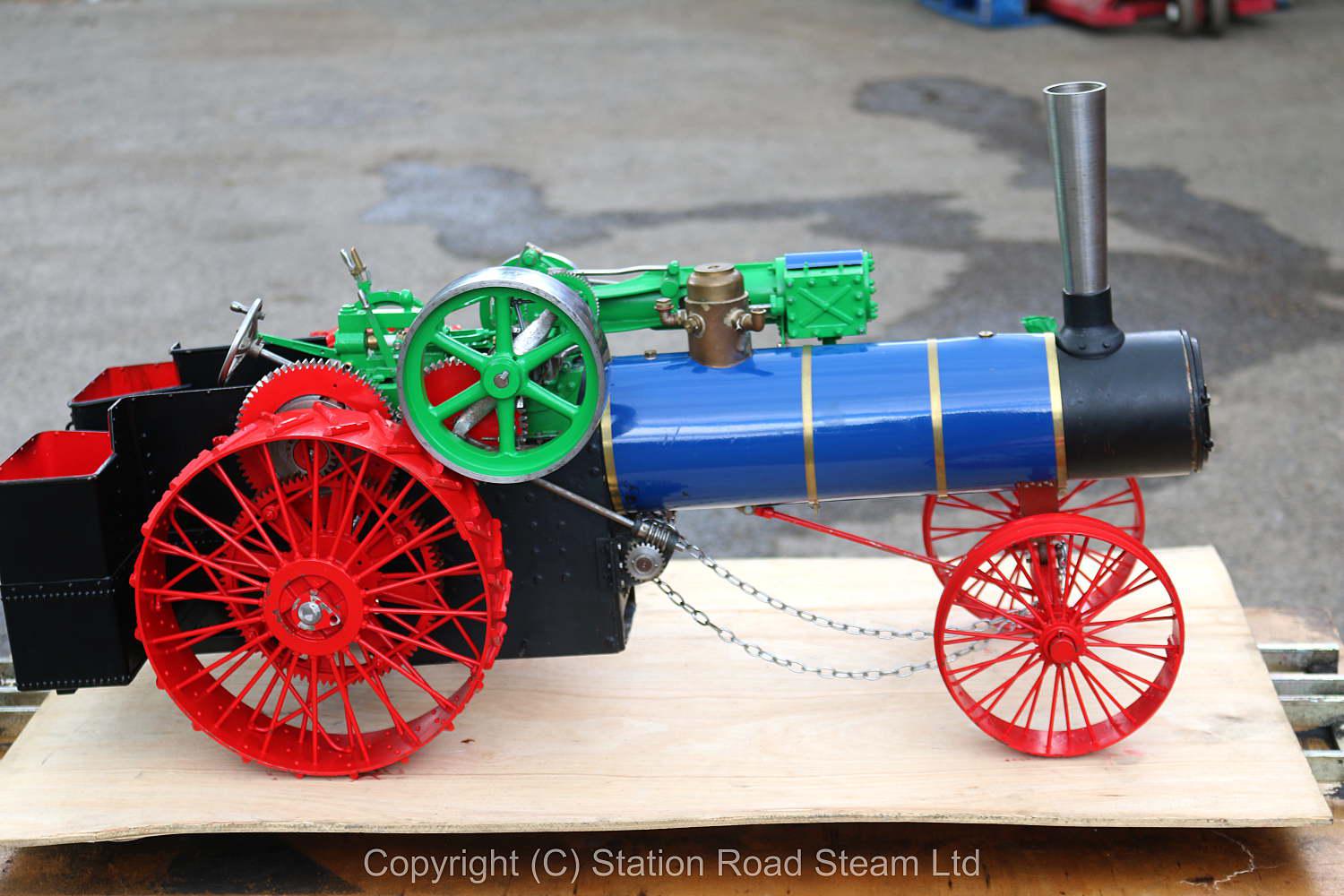 1 1/2 inch scale Case traction engine