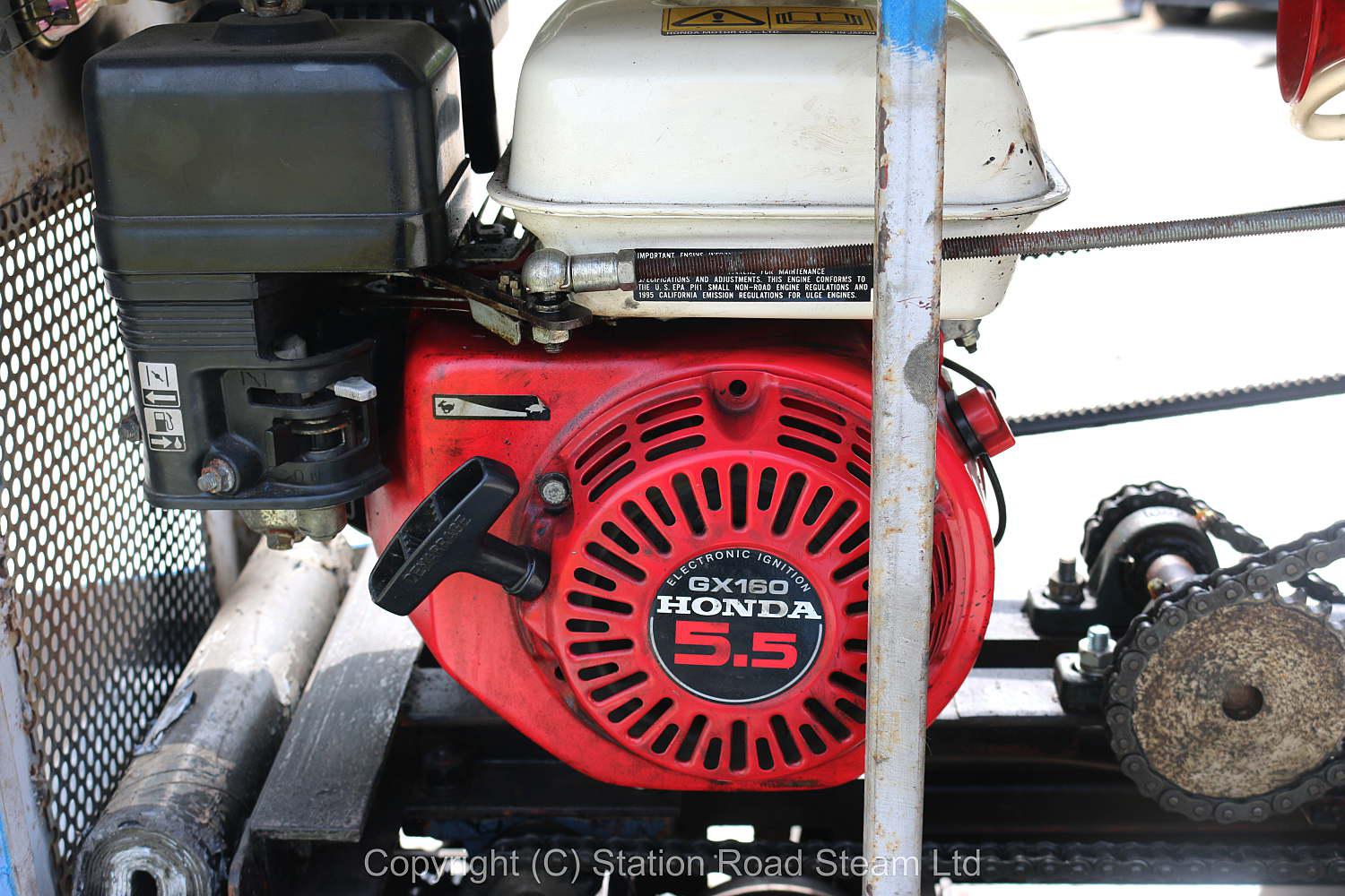 7 1/4  inch  gauge sit-in petrol-hydraulic shunter