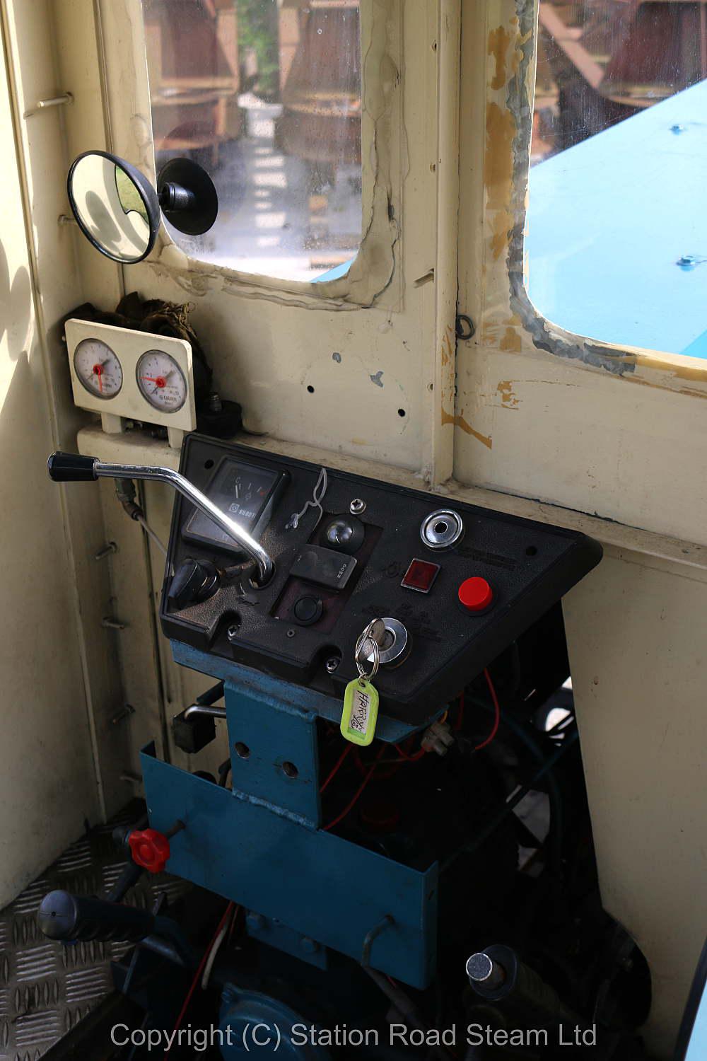7 1/4 inch gauge sit-in diesel locomotive