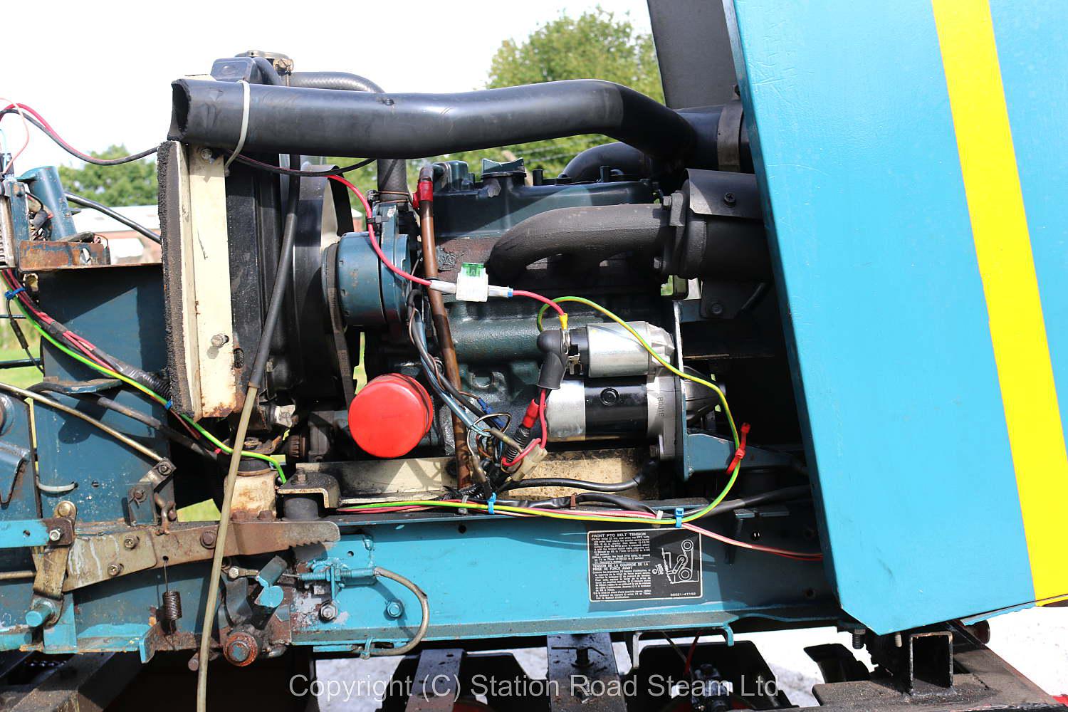 7 1/4 inch gauge sit-in diesel locomotive