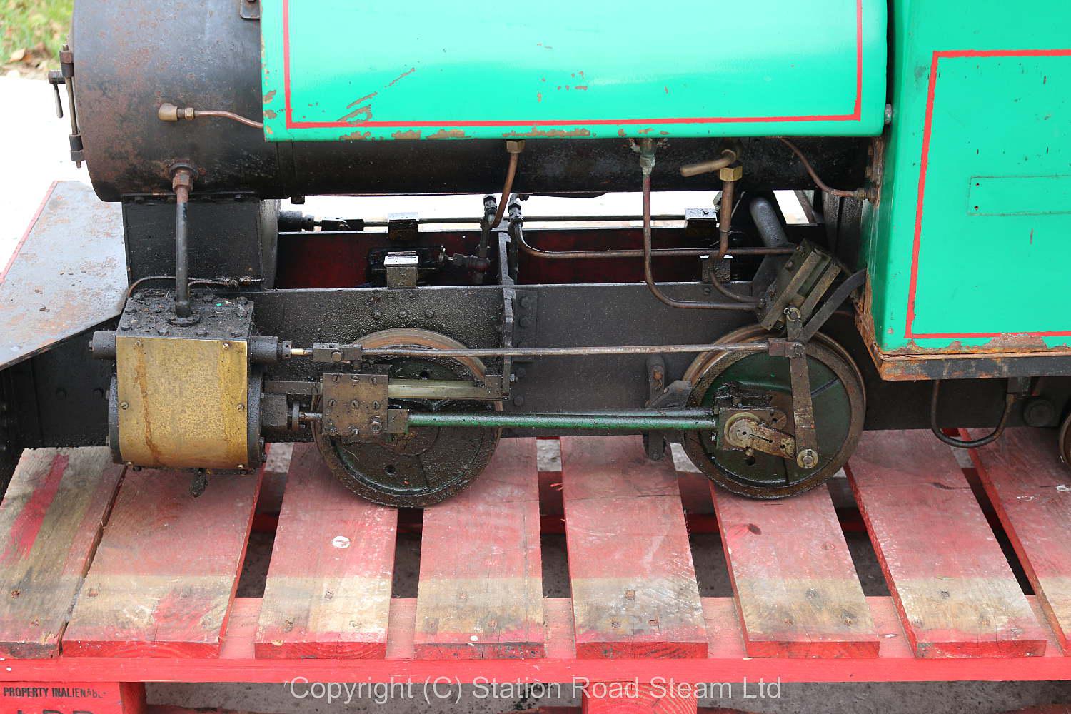 7 1/4 inch gauge "Sweet William" with ride on tender