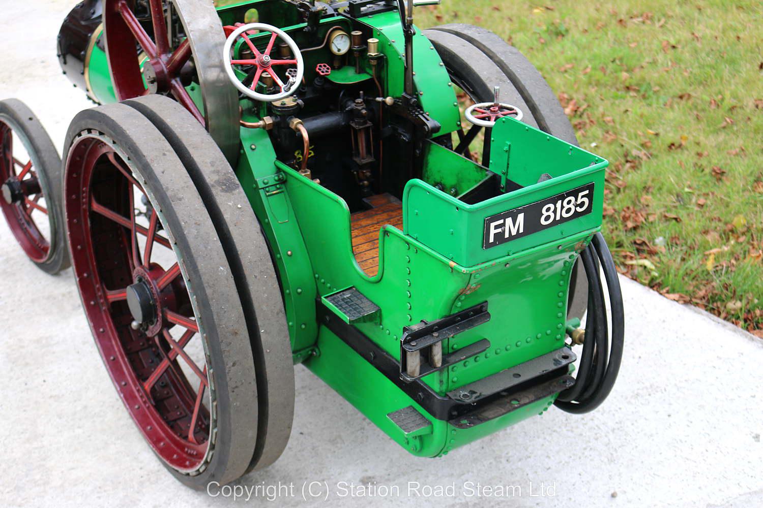 4 1/2 inch scale Burrell agricultural engine