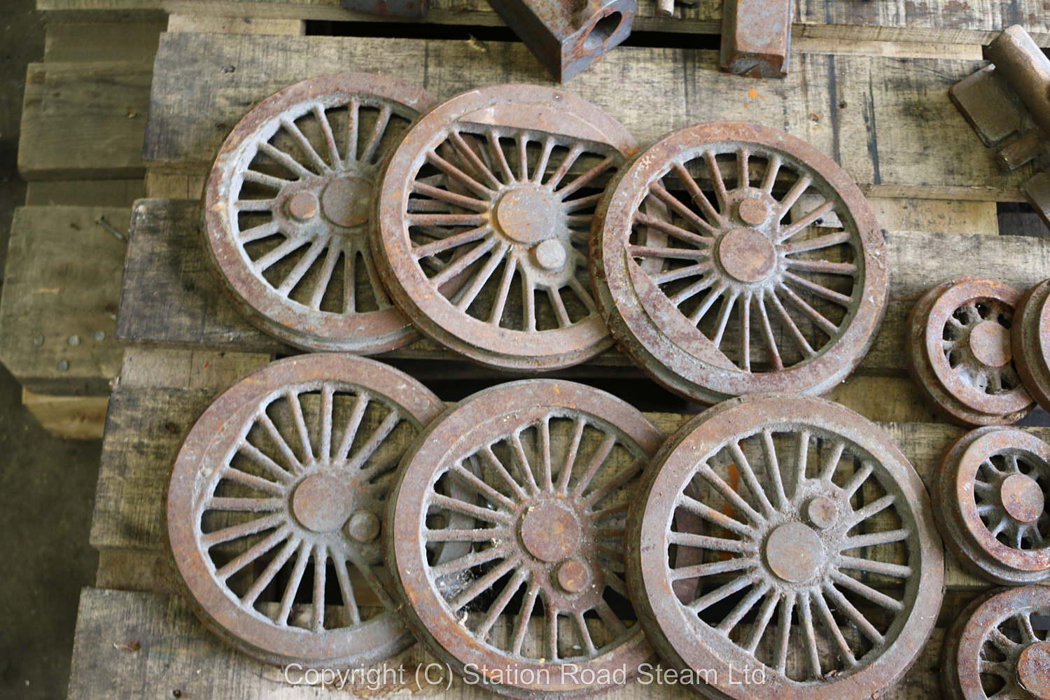5 inch gauge A3 Clarkson  parts & castings 