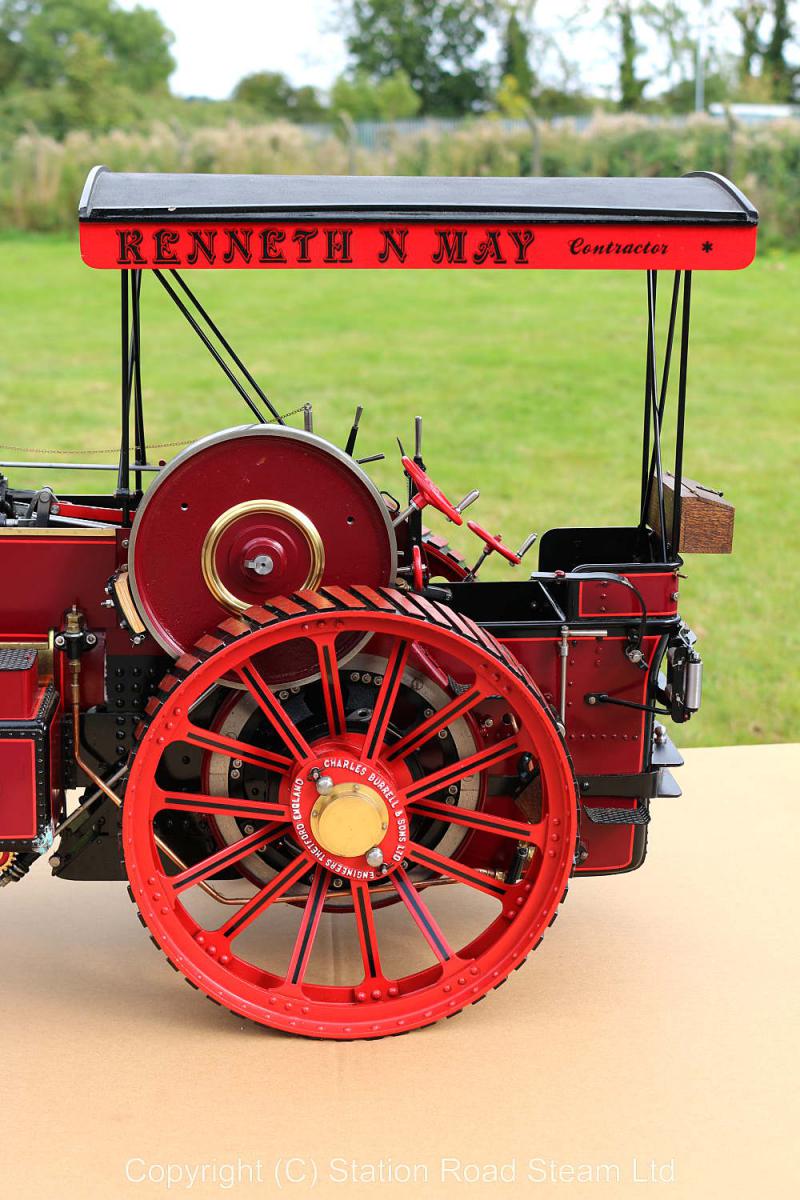 2 inch scale Burrell Gold Medal tractor