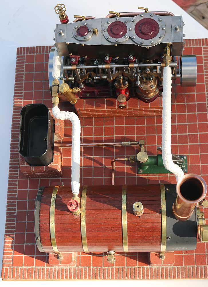 Stuart Triple expansion engine & boiler