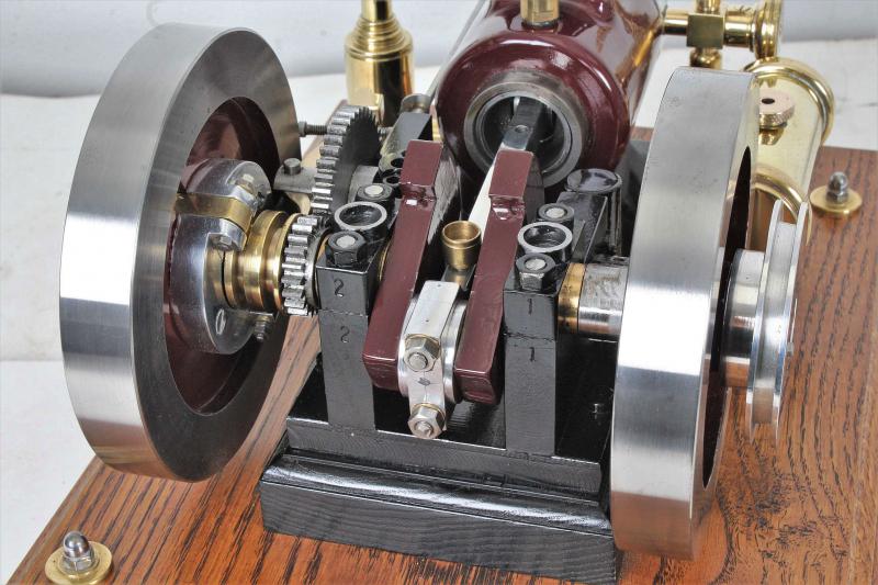 Open crank IC engine