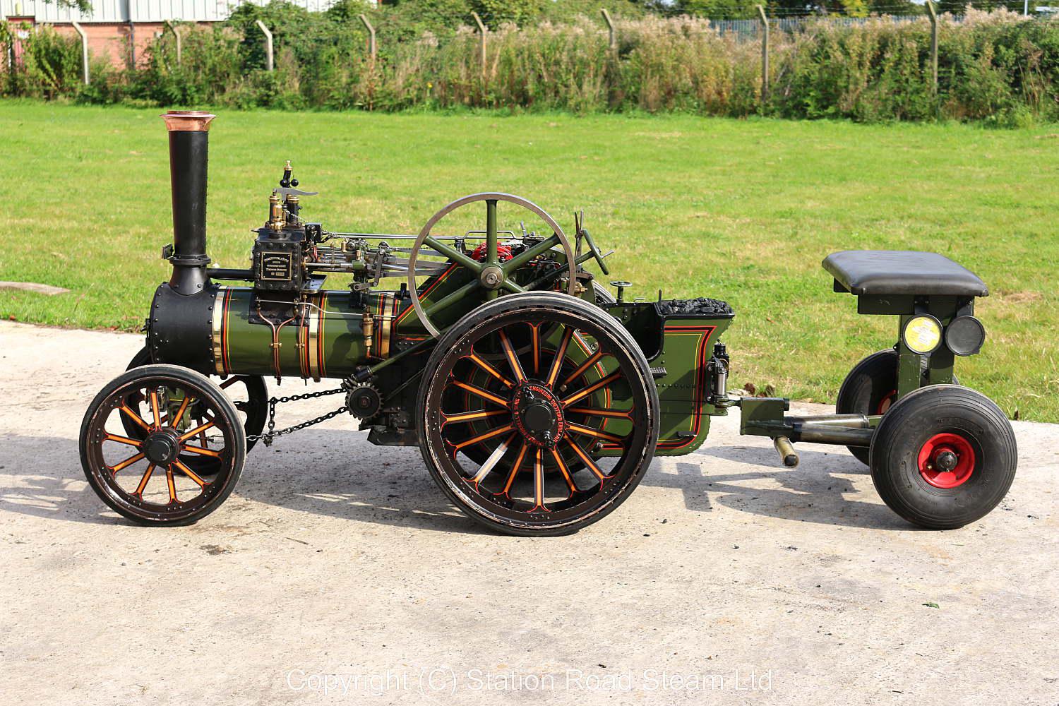 3 inch scale Burrell DCC traction engine