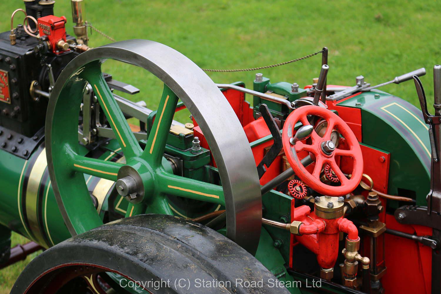 6 inch scale Burrell agricultural engine