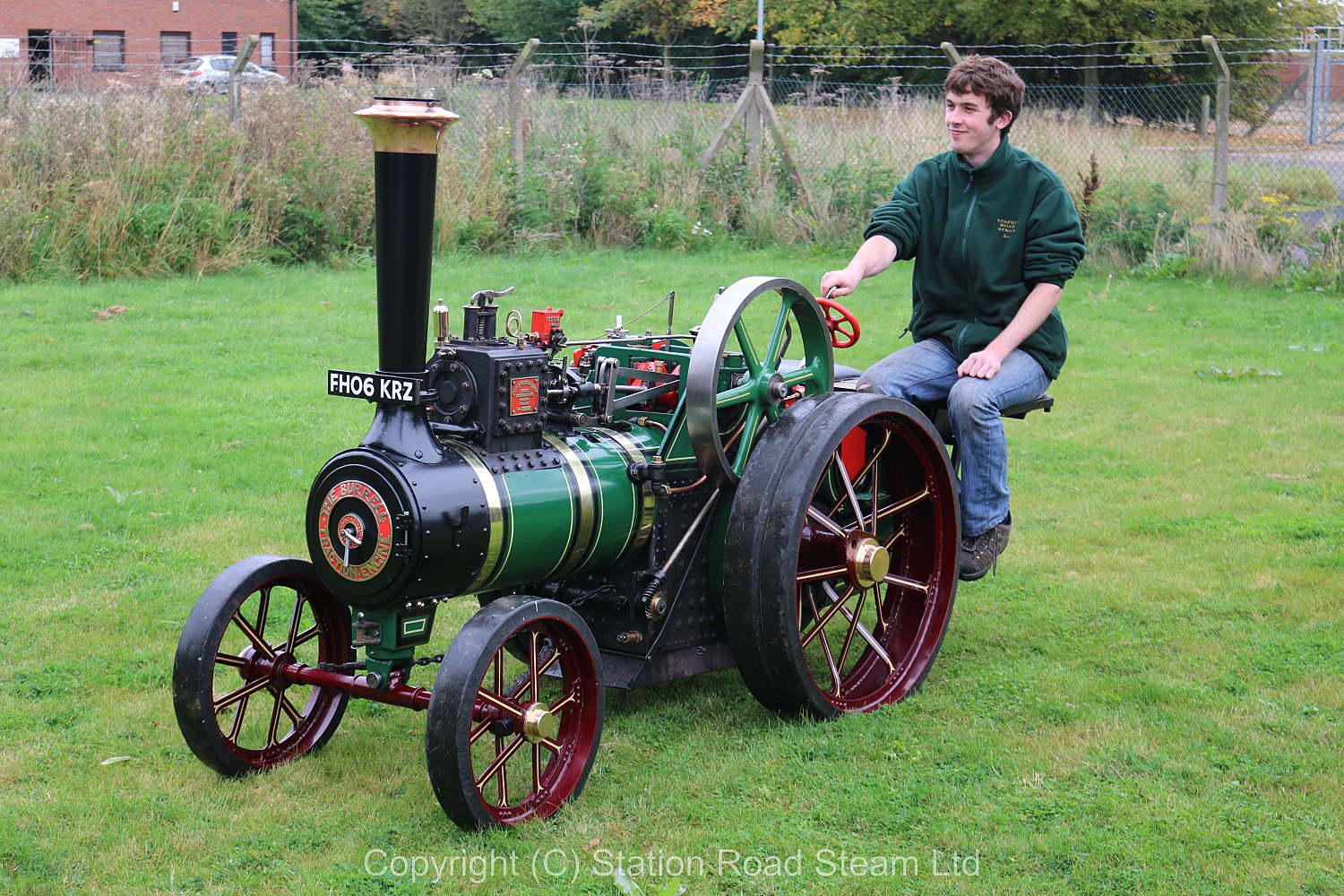 6 inch scale Burrell agricultural engine