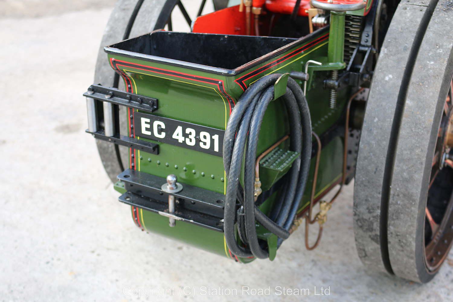 3 inch scale Burrell agricultural engine 