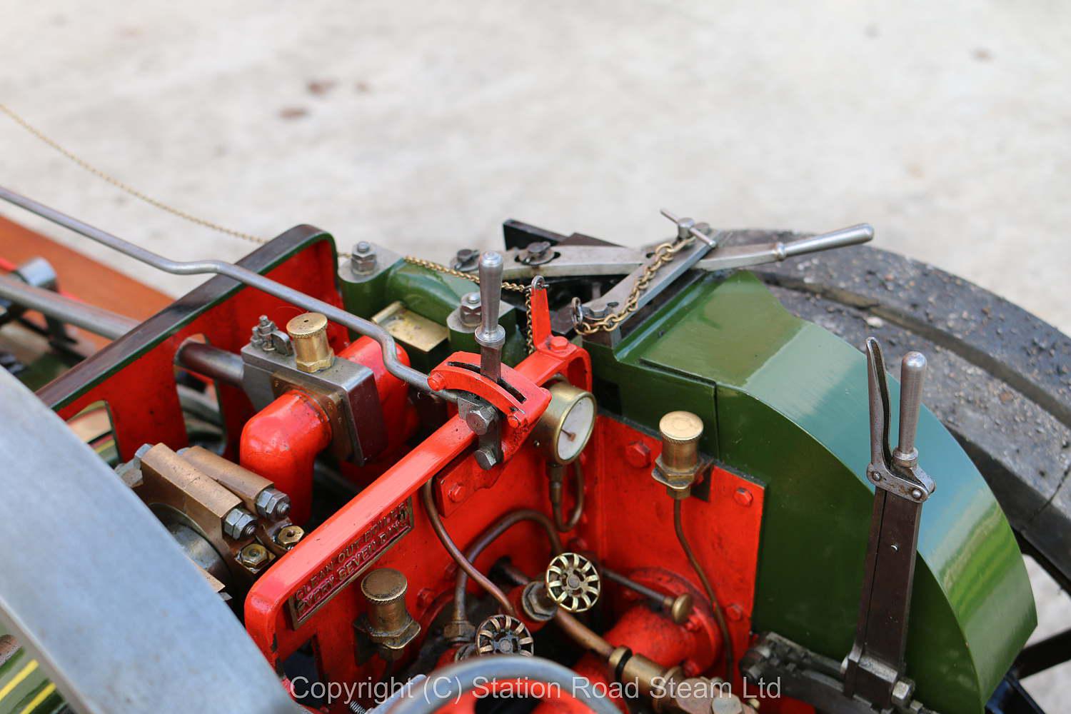 3 inch scale Burrell agricultural engine 