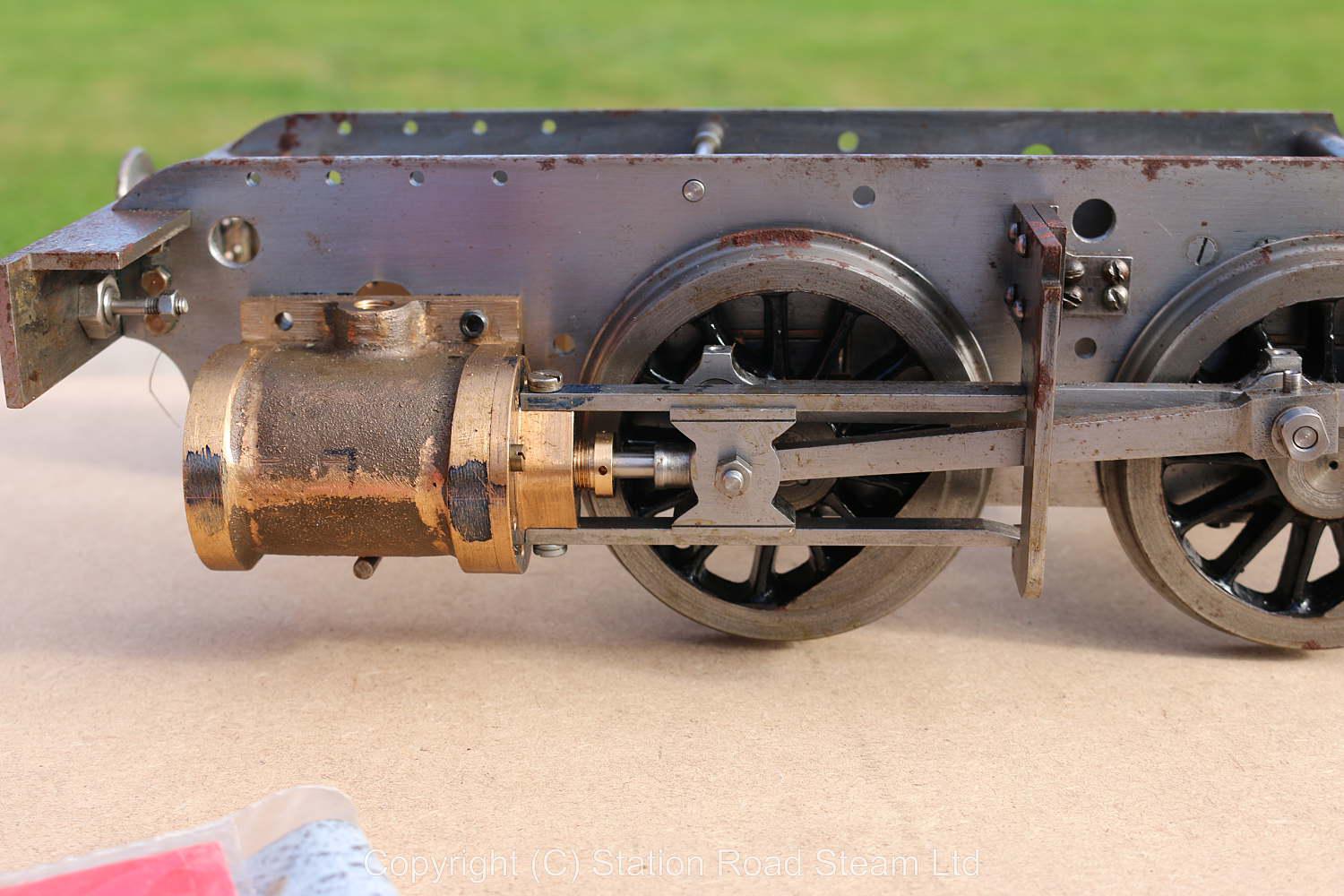 3 1/2 inch gauge Rob Roy 0-6-0T chassis & parts