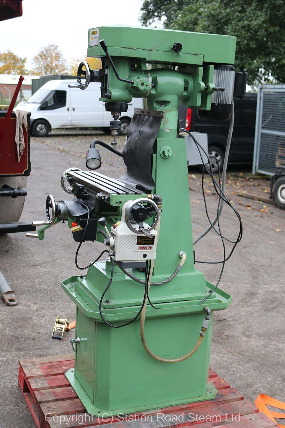 Warco VMC mill with power table feed
