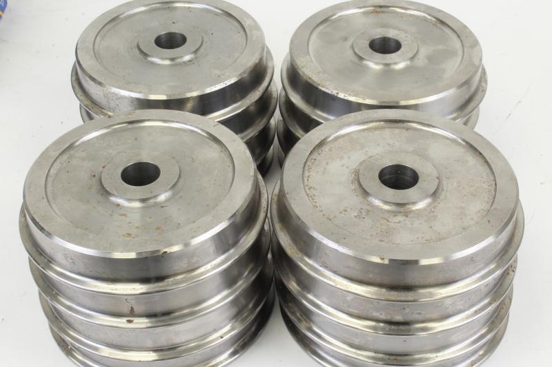 7 1/4 inch narrow gauge wheelsets - CNC turned wheels, axles, takeup bearings