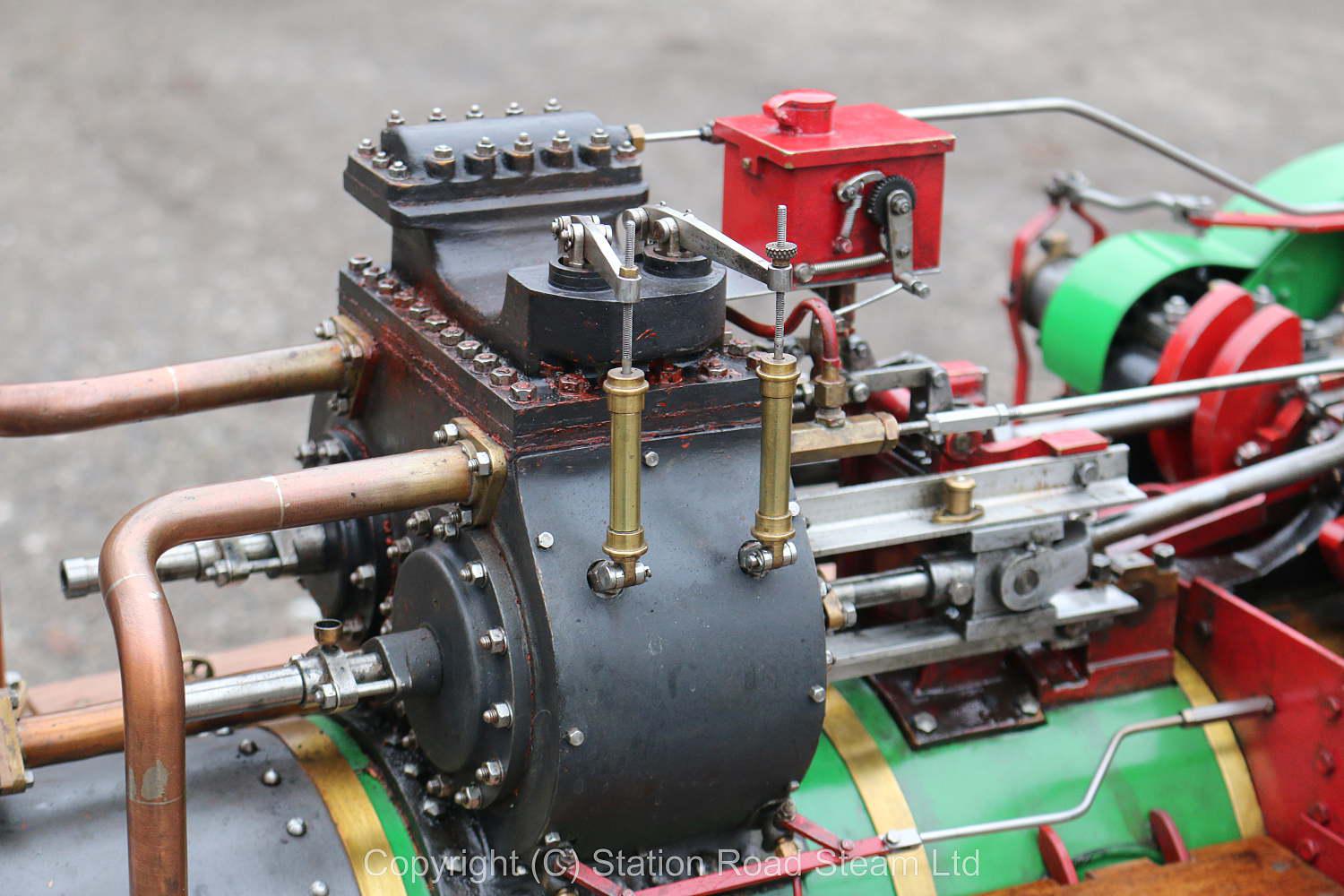 2 inch scale Fowler Z7 ploughing engine