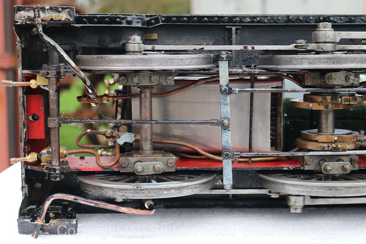 Dismantled 5 inch gauge GWR 43XX Mogul