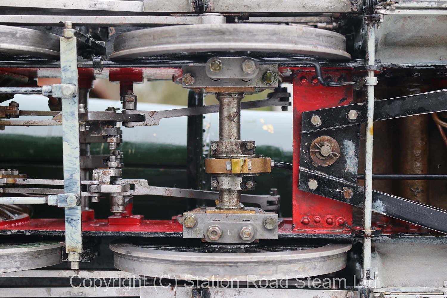 Dismantled 5 inch gauge GWR 43XX Mogul