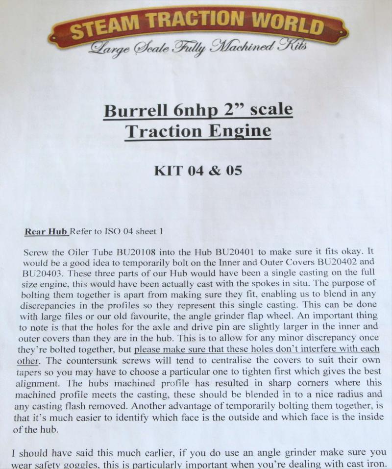 2 inch scale STW Burrell agricultural engine