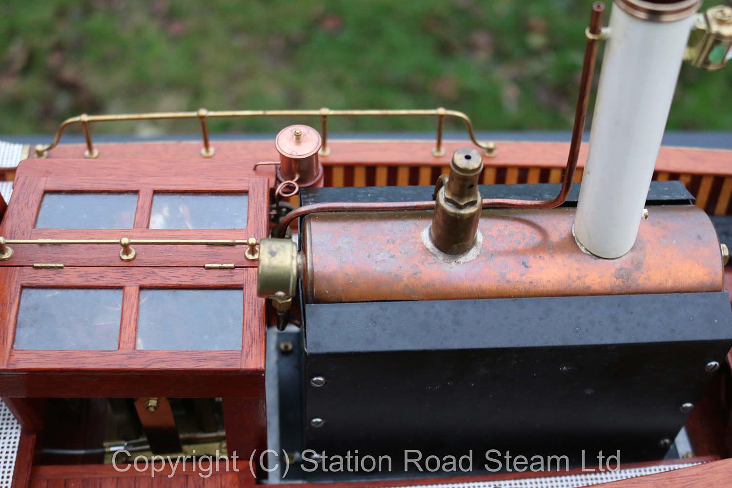 1:12th scale Windermere steam launch 
