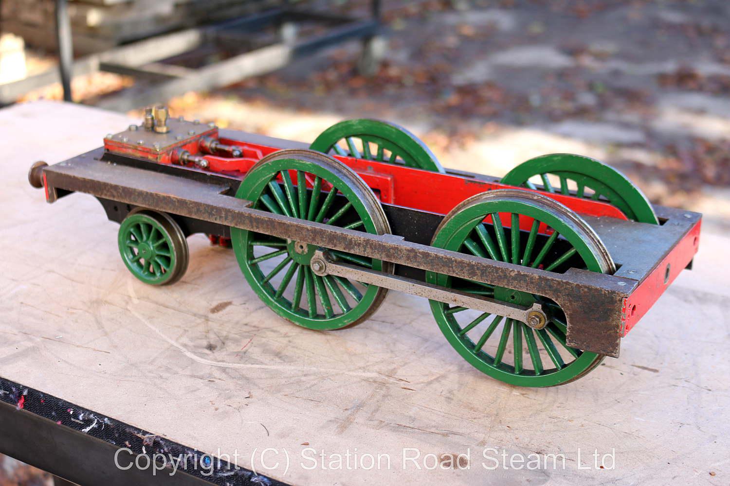 3 1/2 inch gauge 4-4-0 chassis
