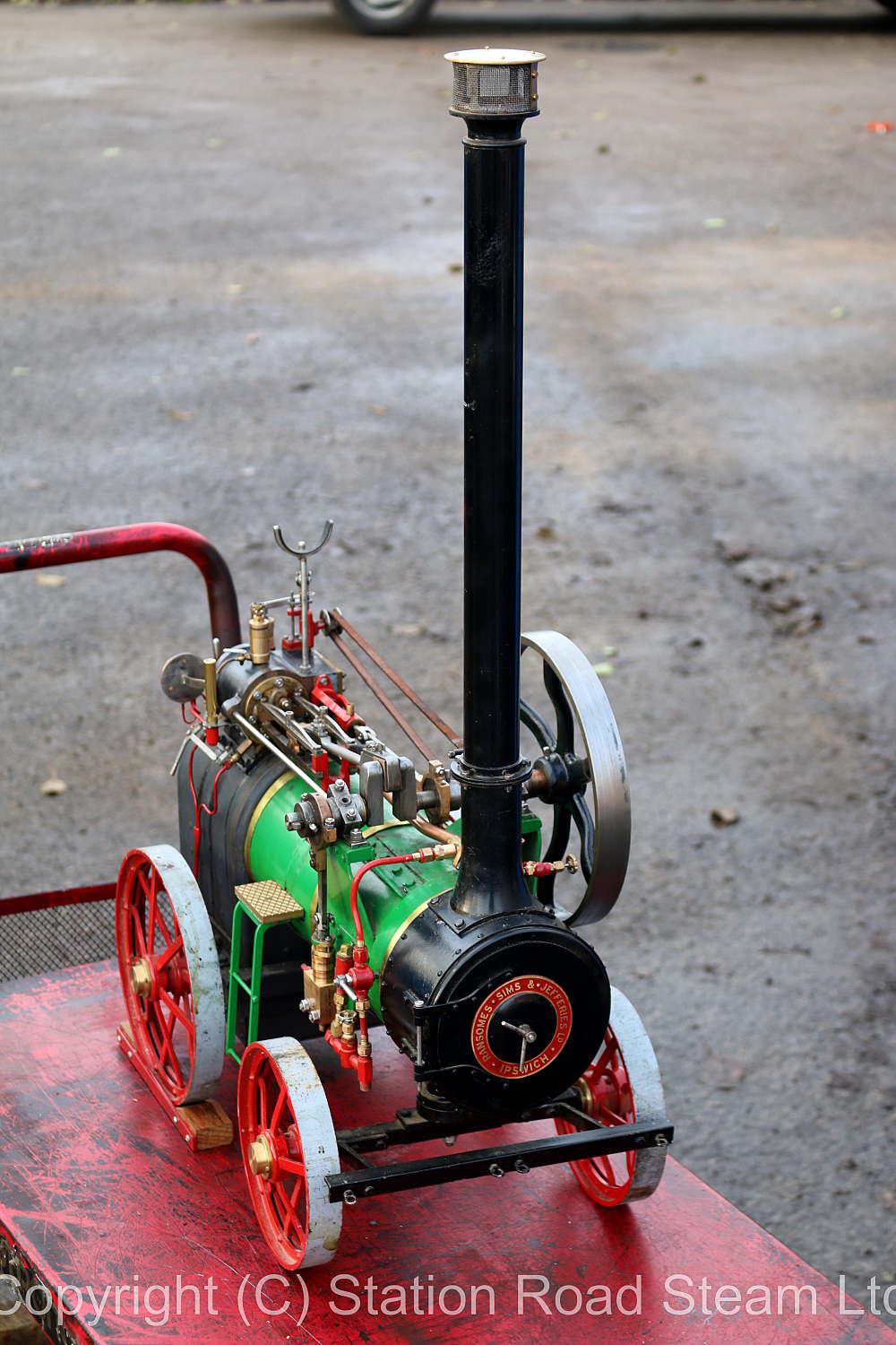 2 inch scale Ransomes, Sims & Jefferies portable engine