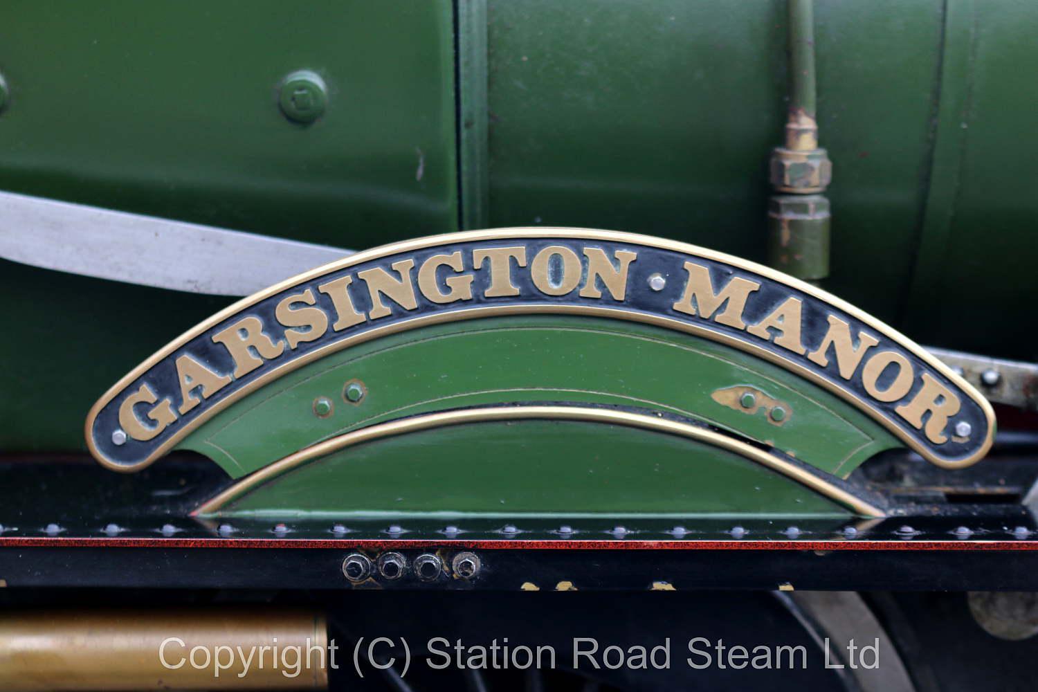 5 inch gauge GWR 4-6-0 "Garsington Manor"