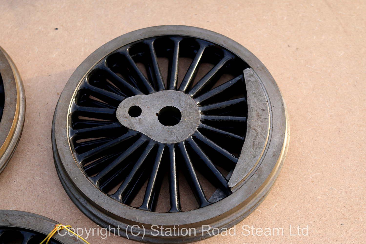Boiler, patterns & castings for 5 inch gauge LMS 