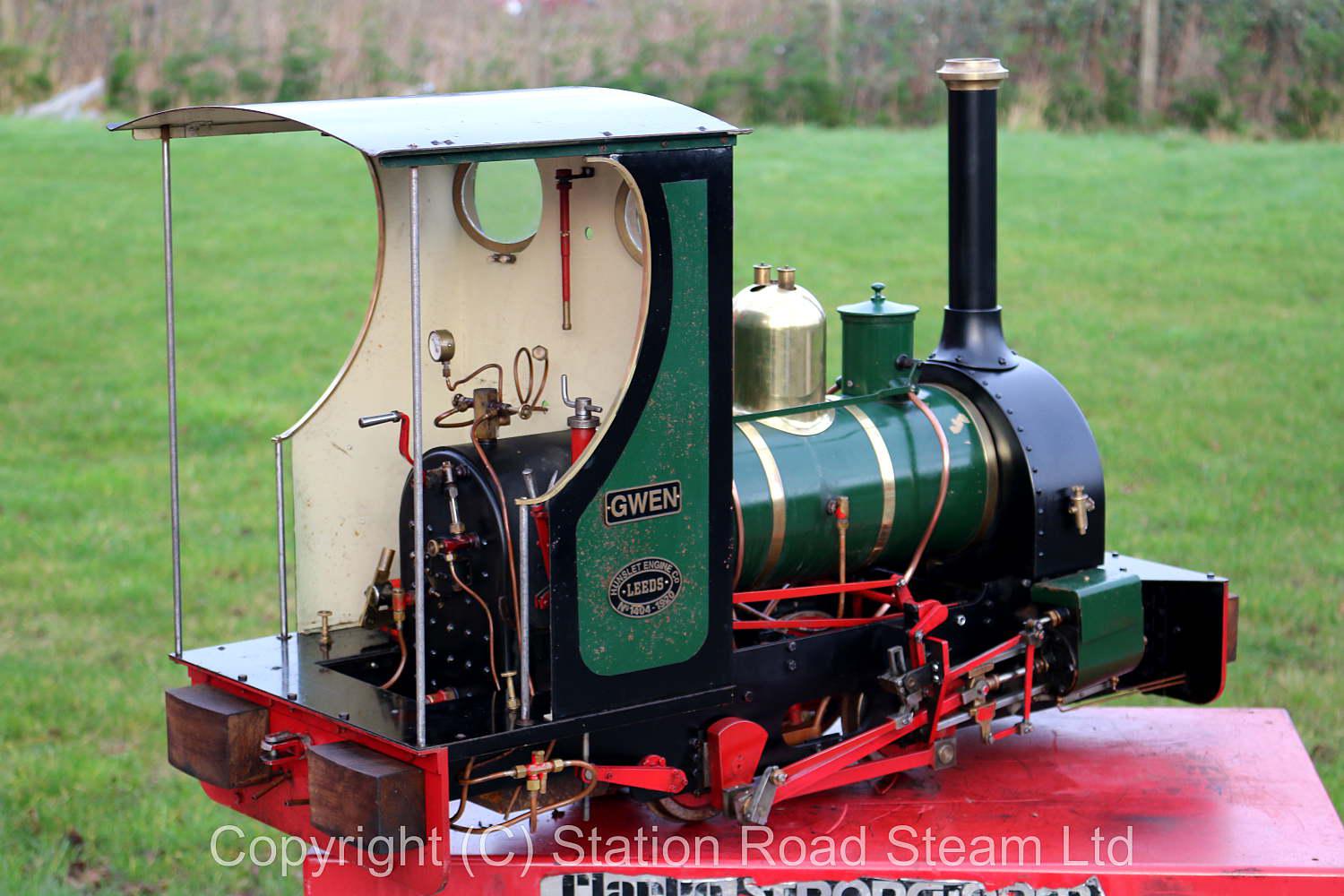 5 inch gauge Hunslet "Waril" class 0-4-0WT with driving truck
